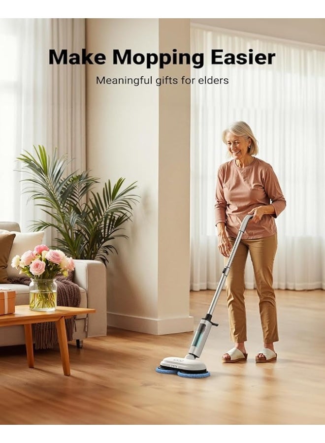 iDOO Electric Cordless Spin Mop, Electric Mops for All Floor ... - Image 2