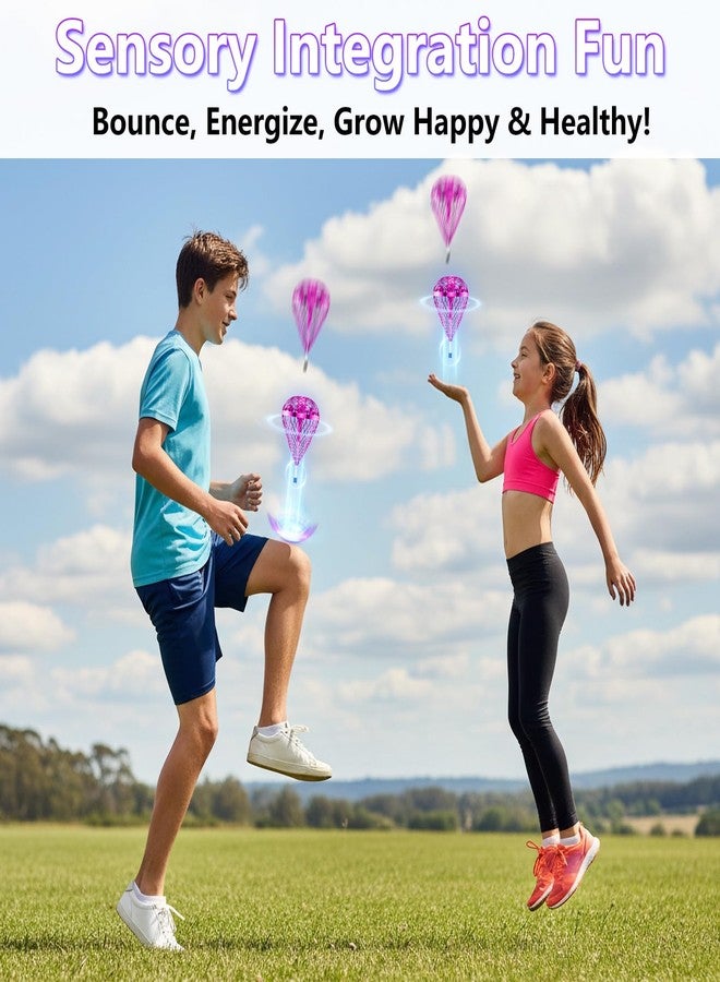 Tikduck 2026 Flying Bouncing Ball Toy - USB Rechargeable, Hand-Controlled with 3D Flips & Multi-Player Fun - Interactive Orb Toy for Kids, Teens & Adults - Indoor & Outdoor Play (Purple) - Image 5