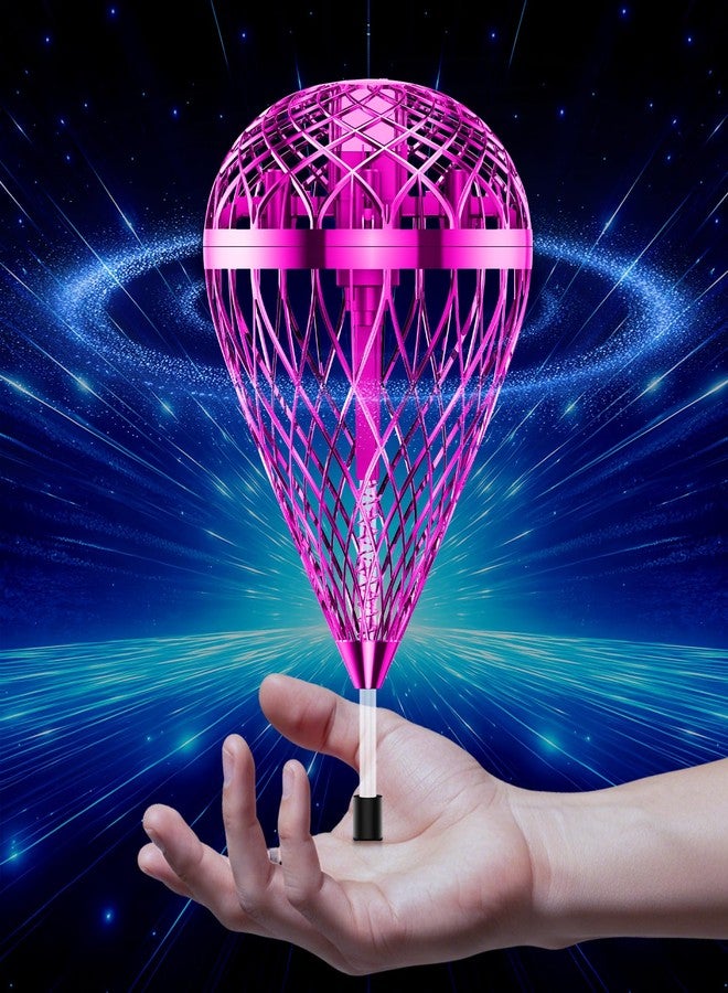 Tikduck 2026 Flying Bouncing Ball Toy - USB Rechargeable, Hand-Controlled with 3D Flips & Multi-Player Fun - Interactive Orb Toy for Kids, Teens & Adults - Indoor & Outdoor Play (Purple) - Image 1