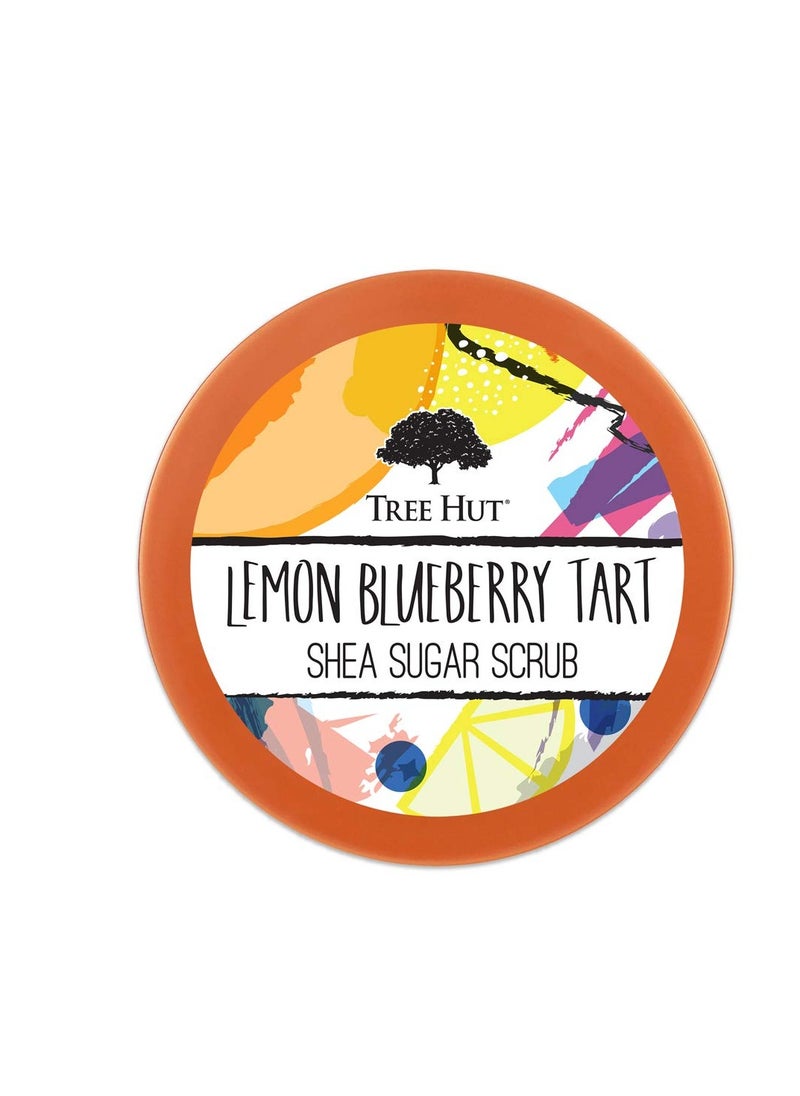 Tree Hut Tree Hut Lemon Blueberry Tart Shea Sugar Scrub, 18 oz, Ultra Hydrating and Exfoliating Scrub for Nourishing Essential Body Care  - Image 3