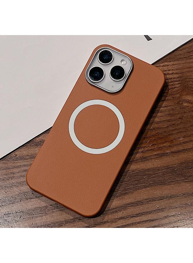 زبون جراب لهاتف iPhone 11 Pro Max بتصميم من الجلد مع غطاء MagSafe بتغطية كاملة - Image 1