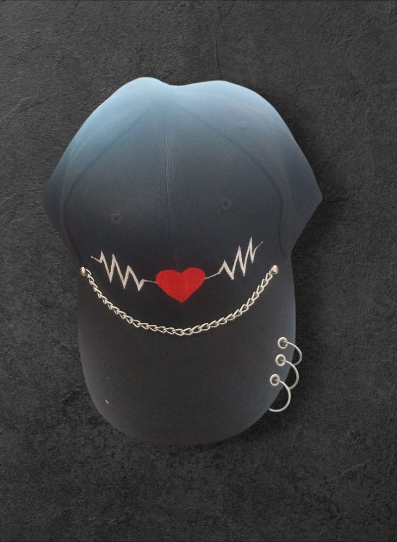 Elegant Black Rings Cap for Women | Shop Stylish Accessories Now  - Image 2