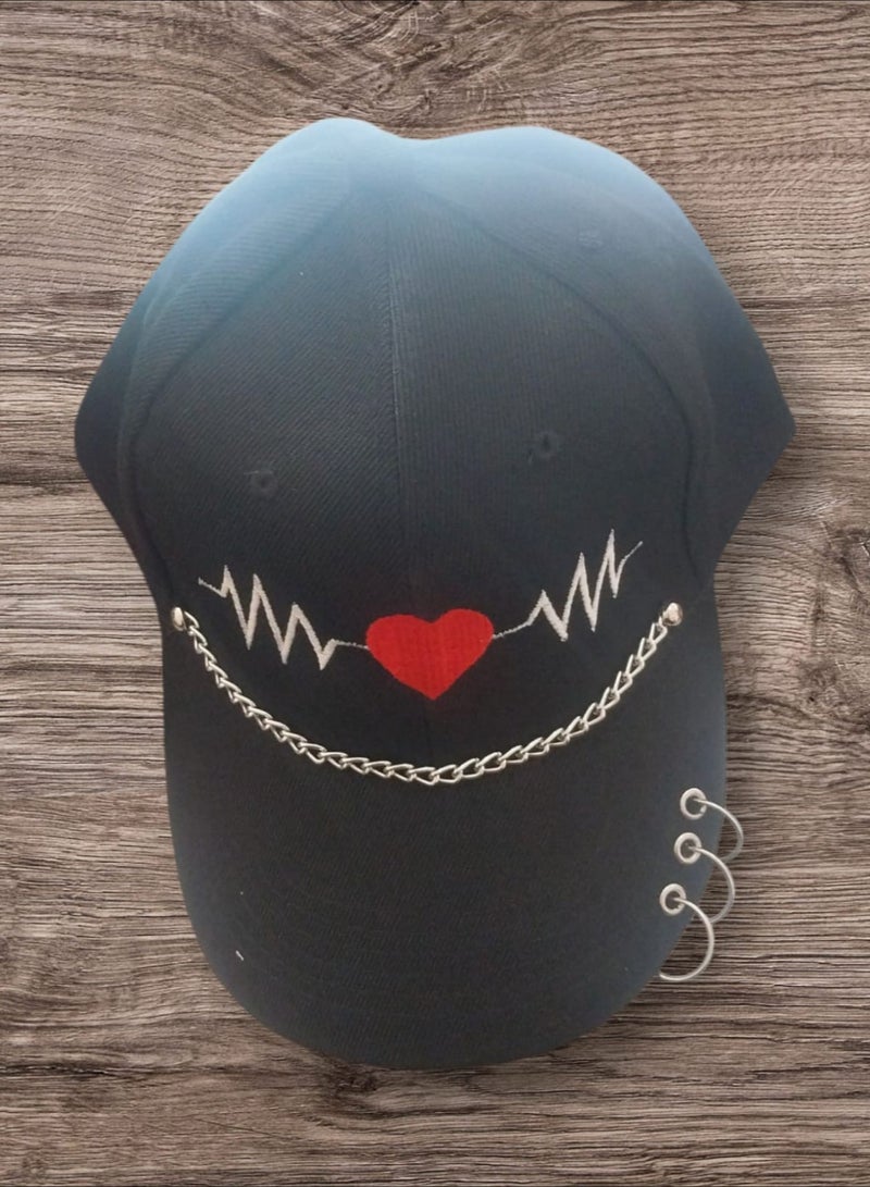 Elegant Black Rings Cap for Women | Shop Stylish Accessories Now  - Image 1