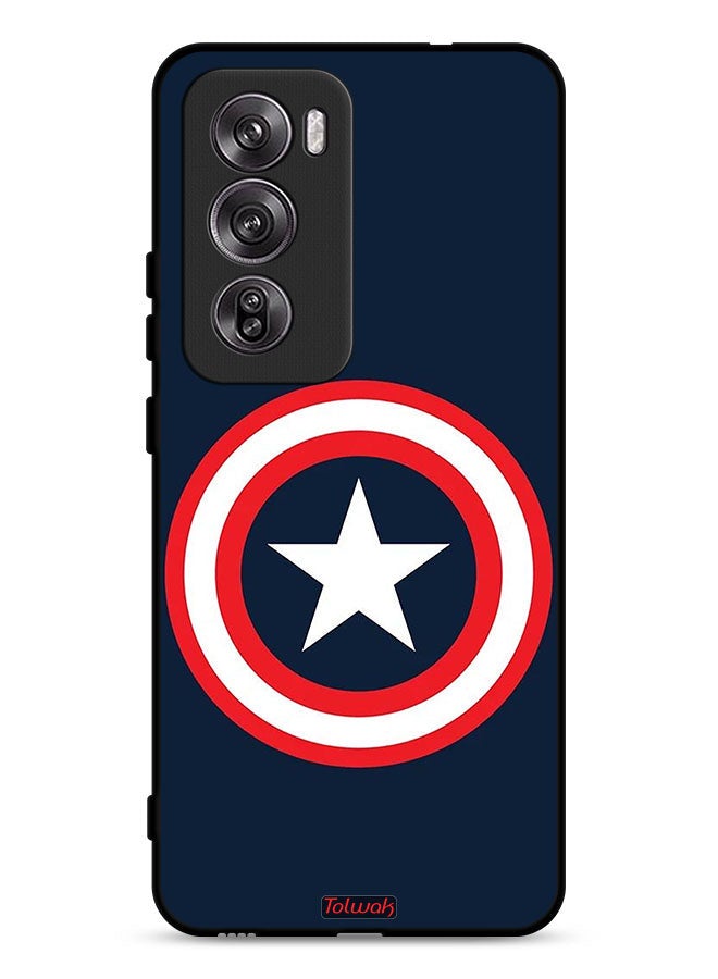 Tolwak Oppo Reno12 Pro 5G Protective Case Cover Captain America  - Image 1