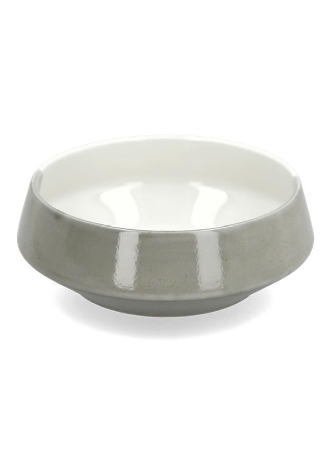 Easy Life Two-Toned Durable Round Soup Bowl Beige and White 16.5cm R2861#DBEI - Image 2
