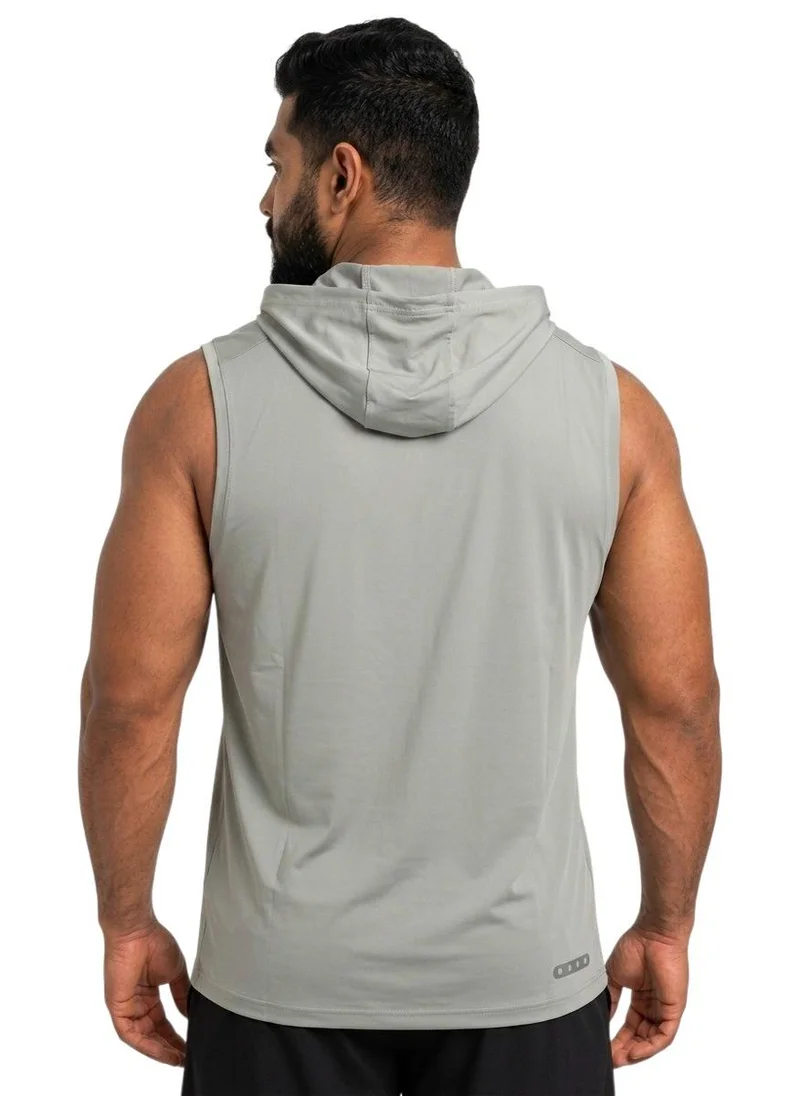 Moveletix Men's Training Hooded Tank Top Grey