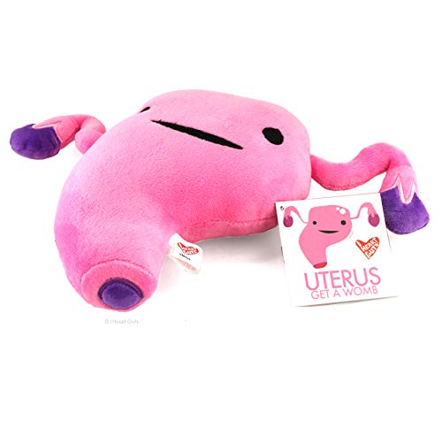 I Heart Guts Uterus Plush - Get a Womb - Soft & Cuddly Plush Uterus Pillow, Educational Stuffed Animals for Gynecology Residents, Obstetricians, Med Students, Endometriosis Gifts - Image 5