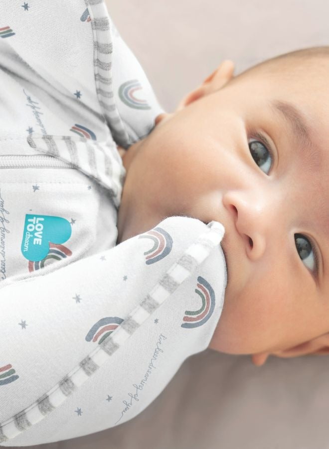 لاف تو دريم قماط UP الأصلي القطني باللون الأبيض - Image 2