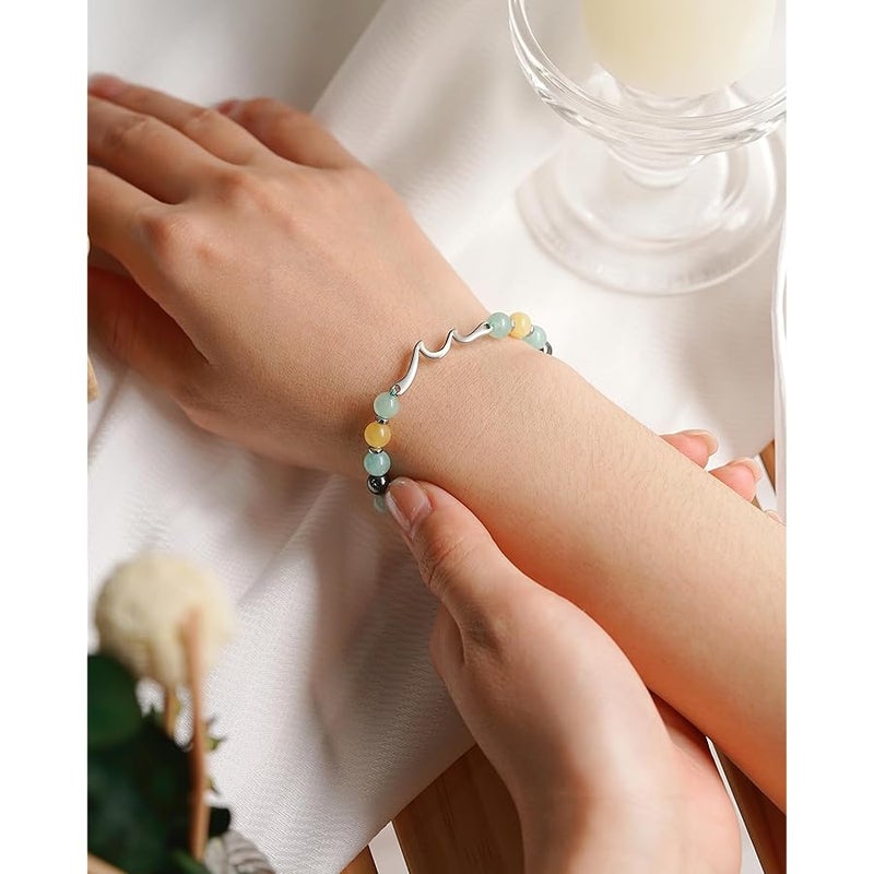 Tarsus Inspirational Gifts for Women Men, Through The Waves of Life, Life is Tough but so are You, Encouragement Bracelet Thoughtful Gifts for Friend Sister Coworker... - Image 2