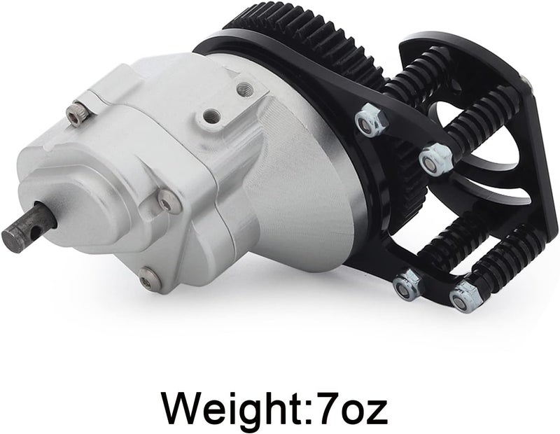 AMK علبة تروس معدنية D90 ذات سرعة واحدة مع محرك قابل للتعديل لسيارة 110 RC كراولر RC4WD جيلاندي II FJ40 G2 D110 ديفندر TF2 - Image 2