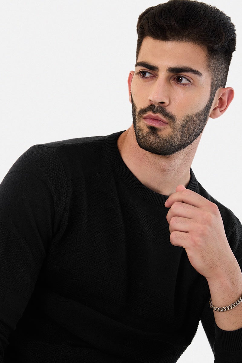 سنيتش كنزة قطنية % بقصة عادية وملمس مميز - Image 3