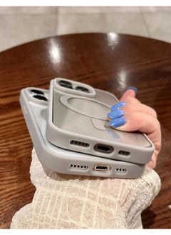 Exotic iPhone 15 Pro Max Magsafe Transparent with Natural Titanium Bumper Case - N52 Stronger Magnets - Shockproof Military-Grade Protection  - Image 3
