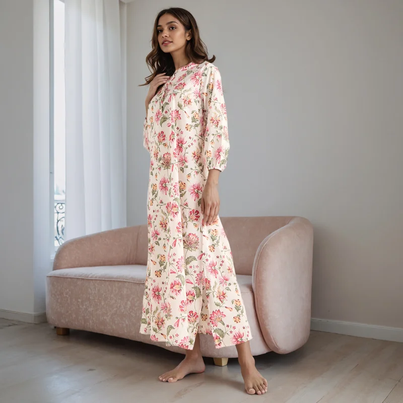 Splash FAV Floral Print Night Gown