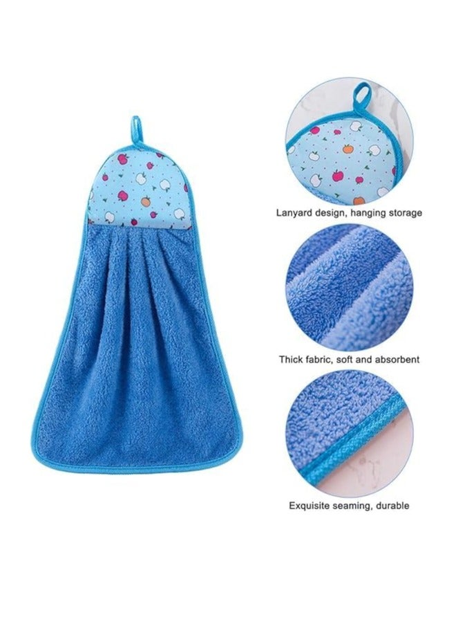 Microfiber Kitchen Towels 6 Pieces - Multi color - Image 3