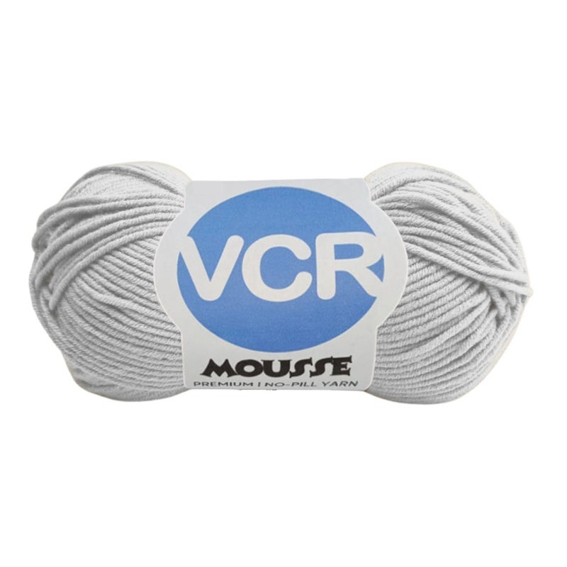 VCR 4ply White Yarn, 100 Grams Hank, 190 Meters Length, Acrylic Ball for Crochet and Knitting, Soft Crosia Threads, Pack of 1 Yarn, Suitable for DIY Crafts - Image 4