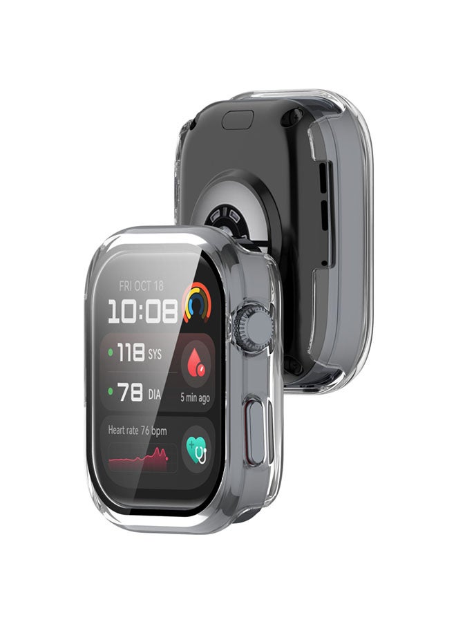 SJet Huawei Watch D2 Case Hard PC Case with Tempered Glass Screen Protectors Full Protective Cover(Clear) - Image 3