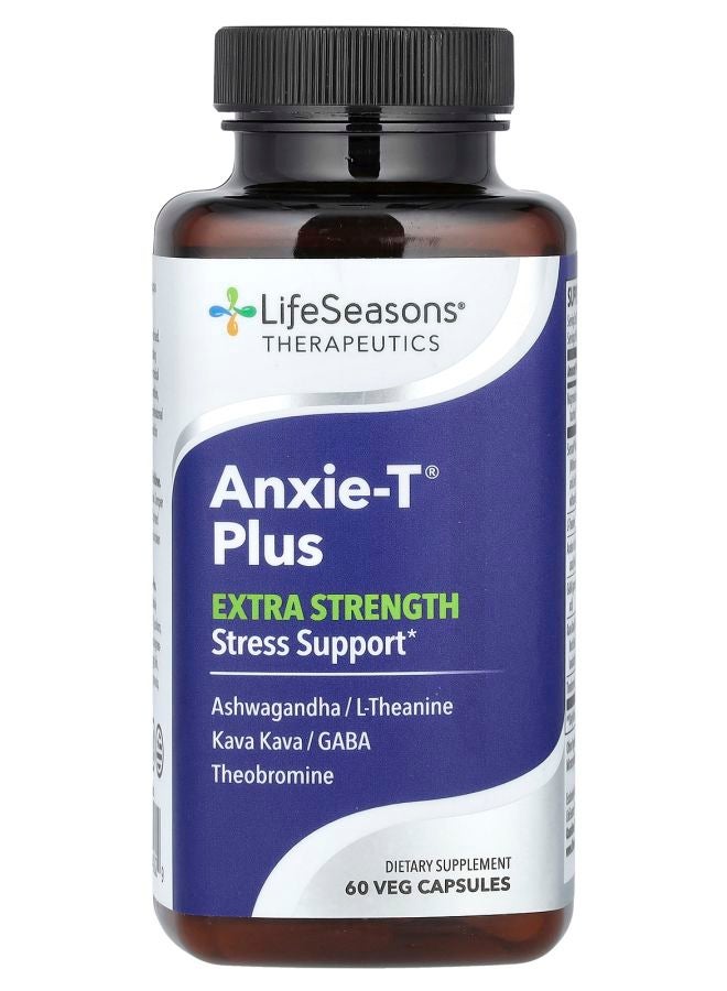 LifeSeasons Anxie-T Plus Extra Strength 60 Veg Capsules