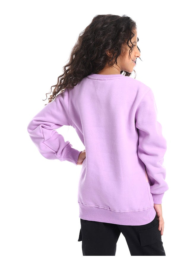 DIADORA Printed Girls Sweatshirt - Image 3