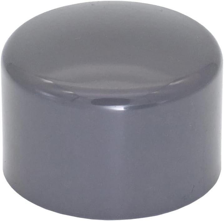 RACO High Pressure PVC Pipe Fittings for Plumbing Water Transfering Home Industrial and Municipal Applications (4 INCH, END CAP) - Image 1