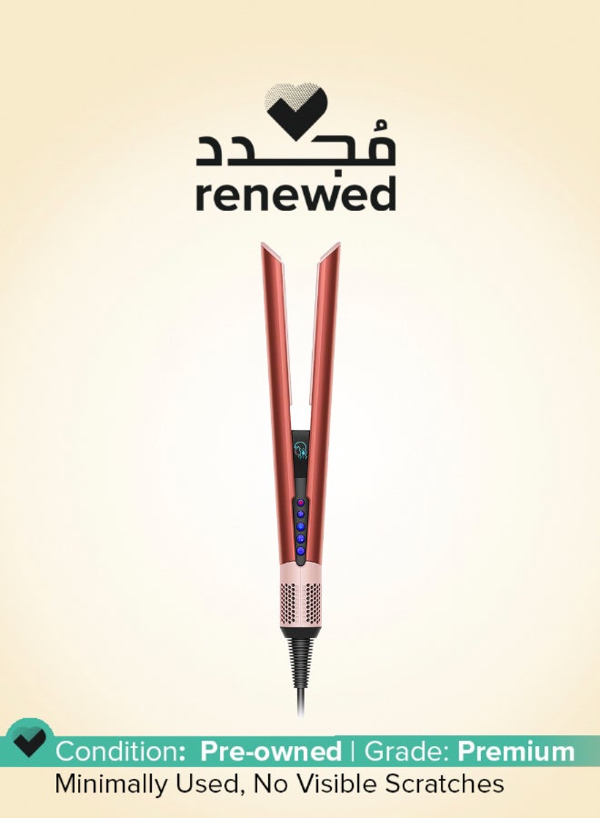 dyson Renewed - Airstrait Straightener - Wet to Dry, No Heat Damage, 2 in 1 Straightening Tool Strawberry Bronze - Image 1