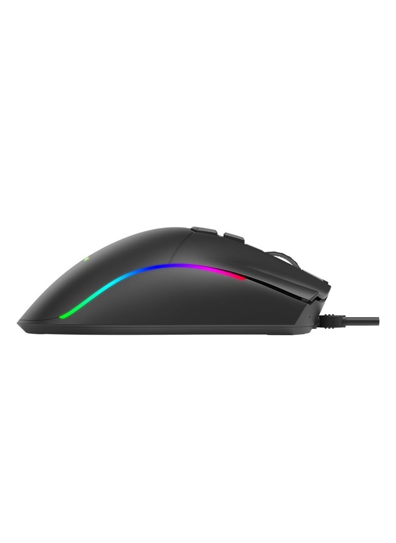 XTRIKE ME - Gaming Mouse GM-226 RGB Gaming Mouse Optical Sensor 7,200 DPI 7 Programmable Buttons - Image 1