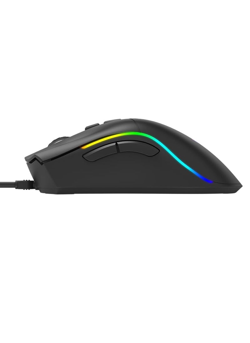 XTRIKE ME - Gaming Mouse GM-226 RGB Gaming Mouse Optical Sensor 7,200 DPI 7 Programmable Buttons - Image 1