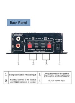 NIBEMINENT Mini Hi-Fi Audio Power Amplifier  - Image 4