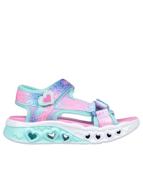 Skechers Flutter Hearts Sandal Kids' Silver Sandals