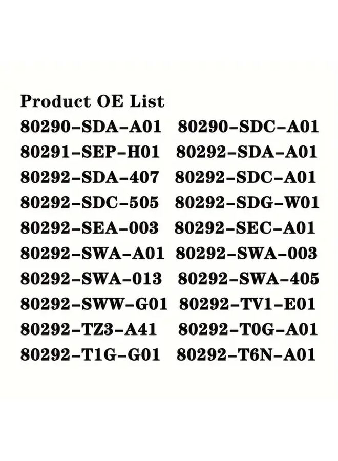 80292SDGW01 فلتر تكييف هواء المقصورة متوافق مع أكورد، سيفيك، سي آر-في، كروس تور، أوديسي - Image 3