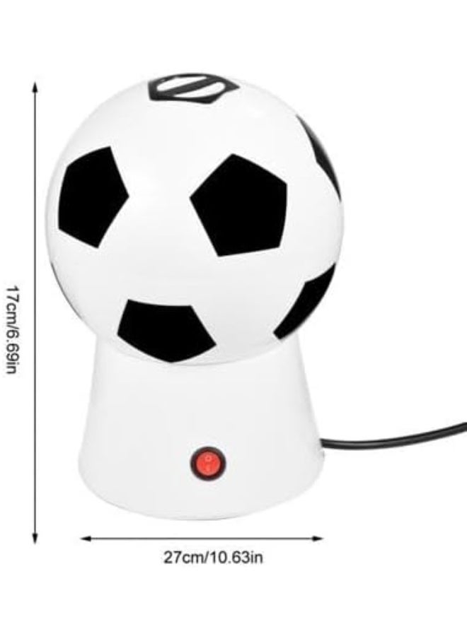 1200W Electric Popcorn Maker - Novel Ball Shape Design | Hot Air Popcorn Machine for Healthy, Oil-Free Popcorn | Fast & Easy Homemade Snack for Family, Kids & Movie Nights | For Home Use in Egypt - Image 5