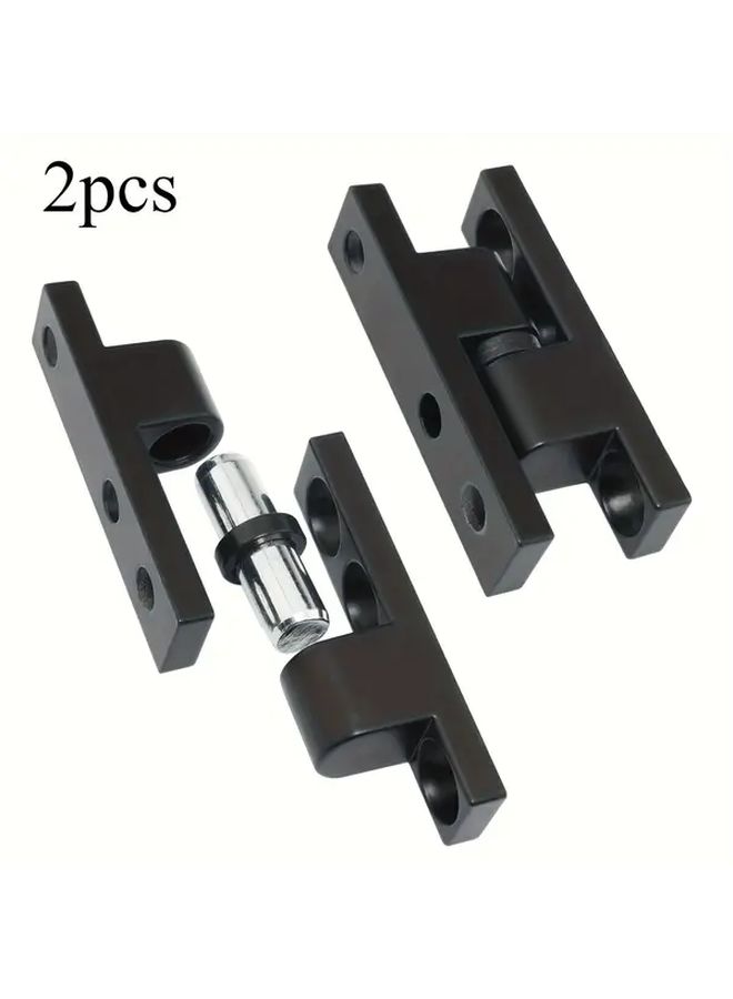 Set of 2 Removable Barrel Hinges for Doors Windows Cabinets Closets and Gates - Image 1