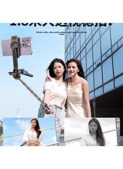 General 2024 Selfie Stick Tripod Mobile Phone Universal Selfie Artifact 360 Degree Rotating Multi-function Anti-shake Handheld-Color:1.7m 【double Beauty Lamp Model】 Comes With Universal Remote Control  - Image 3