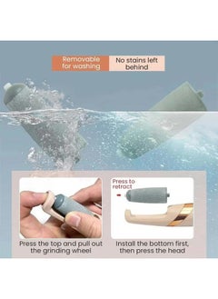 ARICEAN Electric Callus Remover for Feet with Rechargeable Waterproof Professional Pedicure Kit,Foot Care Tools Wet & Dry Foot File for Dead Skin  - Image 5