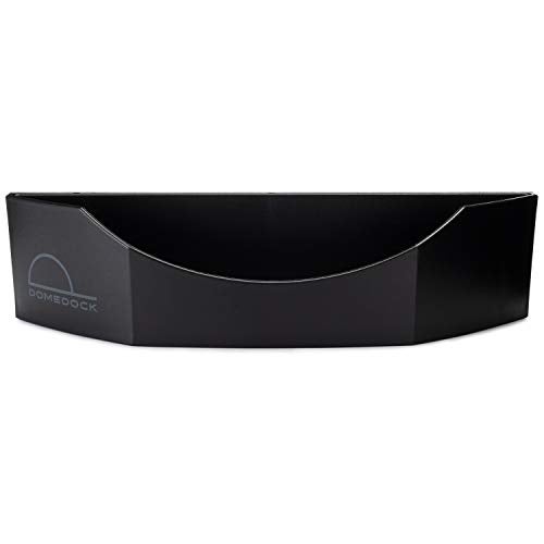 Dome Dock The Original USA-Made Hat Rack and Compact Hat Organizer for Wall Installation, 20 Hat Capacity, Black - Image 2