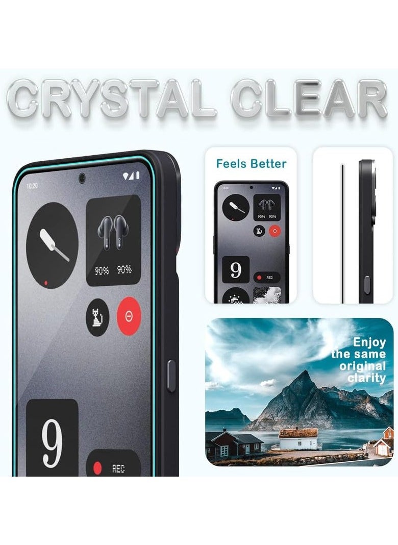 Generic - Screen Protector for Nothing CMF Phone 1 Tempered Glass Screen Protector 9H Hardness Anti Fingerprint Scratch Resistance for Nothing CMF Phone 1 - Image 1