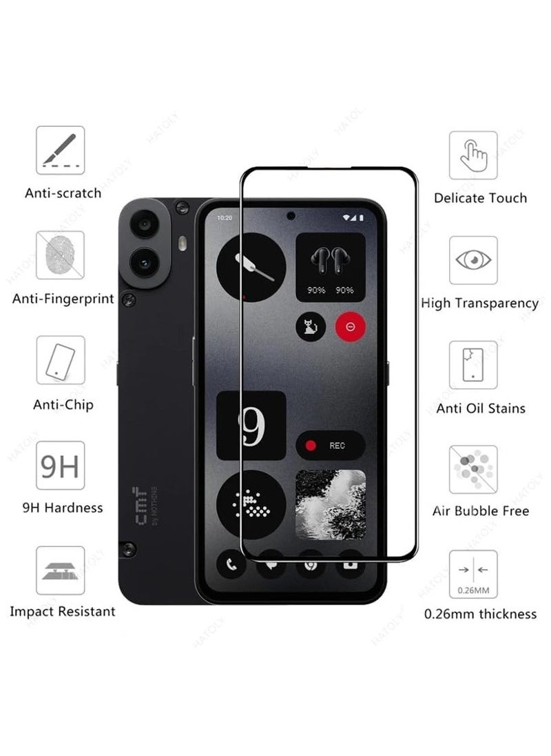 Generic - Screen Protector for Nothing CMF Phone 1 Tempered Glass Screen Protector 9H Hardness Anti Fingerprint Scratch Resistance for Nothing CMF Phone 1 - Image 1