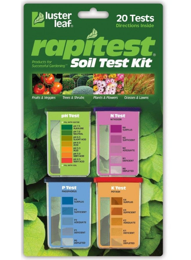 Luster Leaf 1602 Soil Kit, 20 Tests - Image 1