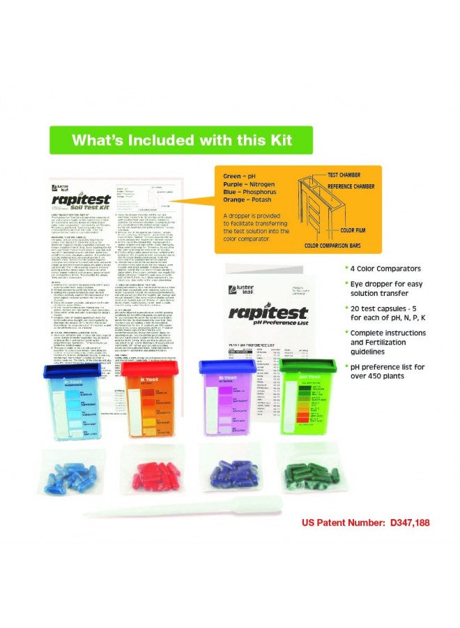 Luster Leaf 1602 Soil Kit, 20 Tests - Image 2