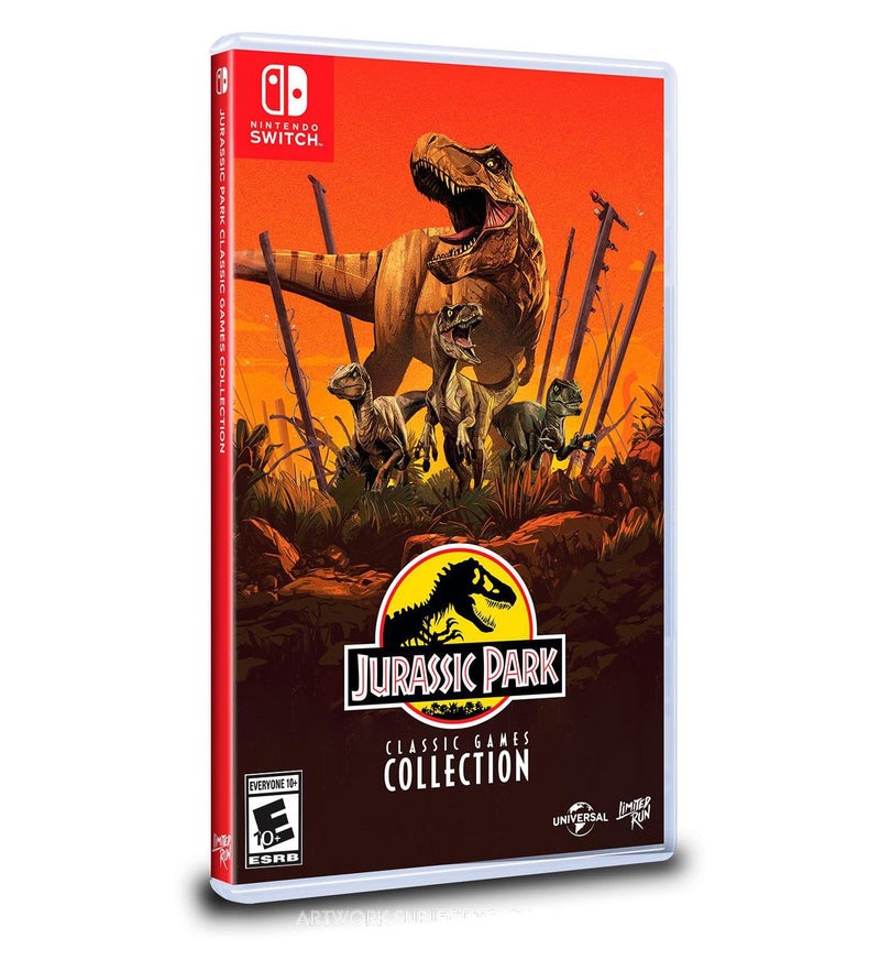 Limited Run JURASSIC PARK CLASSIC GAMES COLLECTION Nintendo switch