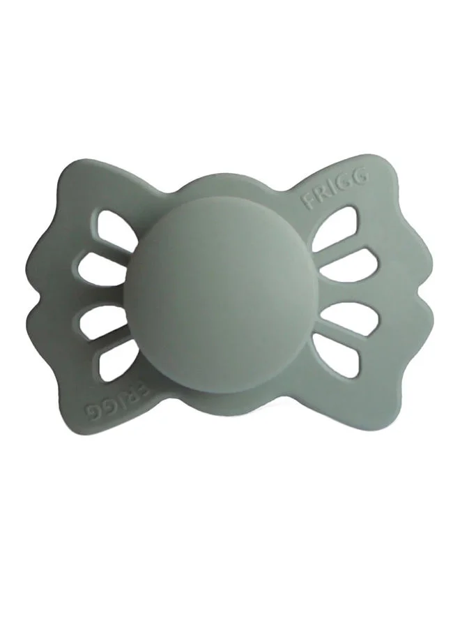 FRIGG Lucky Symmetrical Silicone Baby Pacifier 6-18M Sage Size 2