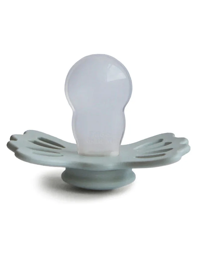 FRIGG Lucky Symmetrical Silicone Baby Pacifier 6-18M Sage Size 2
