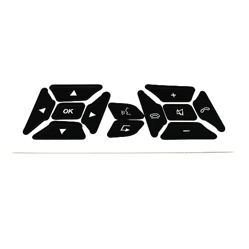 AtticZone Dash Button Repair Kit Stickers Decals Compatible with Benz 2008-2014, A B C E G CLS SL GLK Class, Style 1 - Image 2