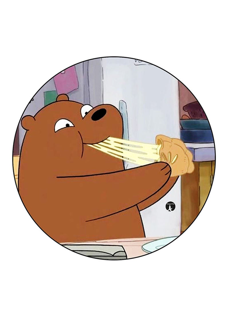 RKN We Bare Bears Printed Mouse Pad  Multicolour