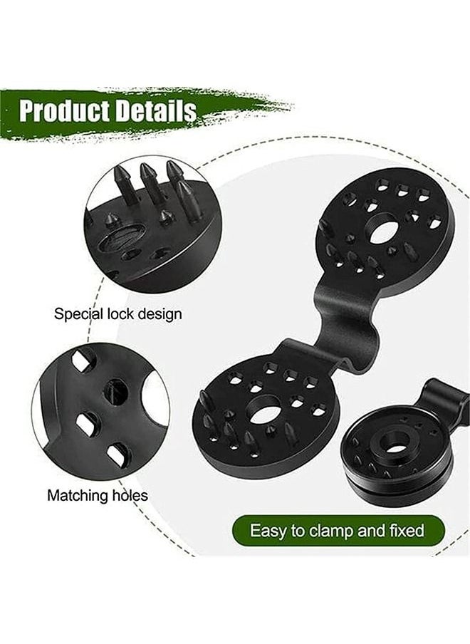 MVAQKLM  - 100 Pack Shade Cloth Heavy Duty Lock Grip Reusable Shade Cloth Plastic Clips Windproof Awning Clamp Tent Patio Plant Shade Grip for Sun Shade Net Gardening Clips Accessory - Image 1