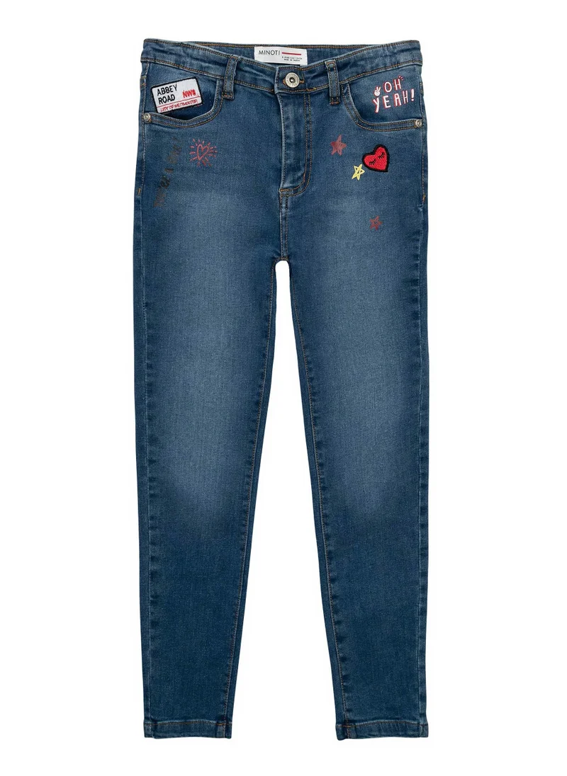 MINOTI Kids Girls Denim Jeans