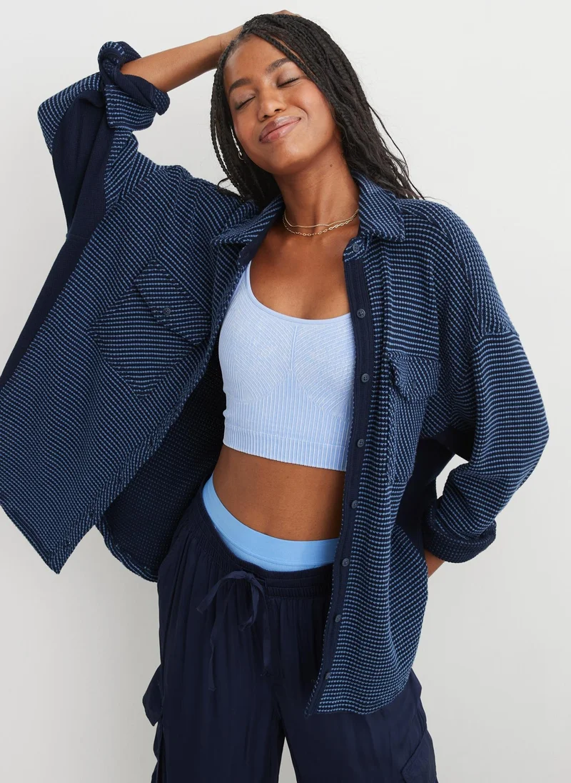 Aerie Lumberjane Waffle Shirt