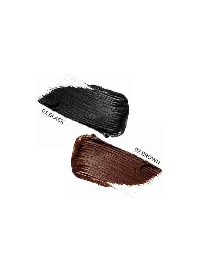 ميلا بيوتي Mila Beauté 36 Hr Waterproof Wink Artist 2 في 1: قلم حواجب وكحل جل مع فرشاة | تركيبة طويلة الأمد ومقاومة للتلطخ | زيت الكالندولا والصبار | اللون - (أسود، 4 غرام) - Image 4
