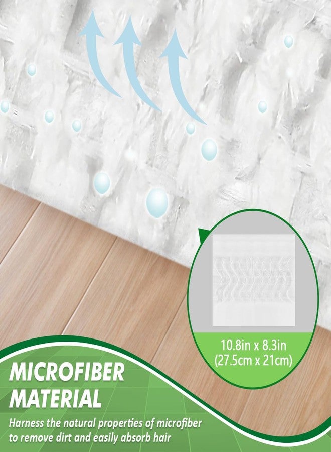 GLIMGLINT Heavy Duty Dry Sweeping Cloths for Floor Cleaning Pet Hair Removal Compatible with Swiffer Sweeper Mop, Mop Pads Refills, Disposable and Unscented, 100 Count - Image 3