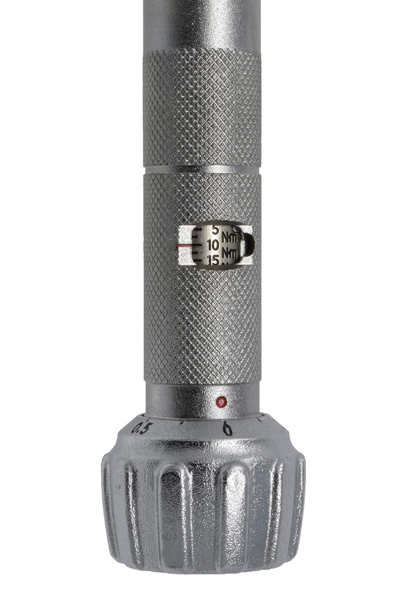 Tohnichi Adjustable Torque Wrench QL25N-MH, 5-25 Nm, Metal Handle - Image 2