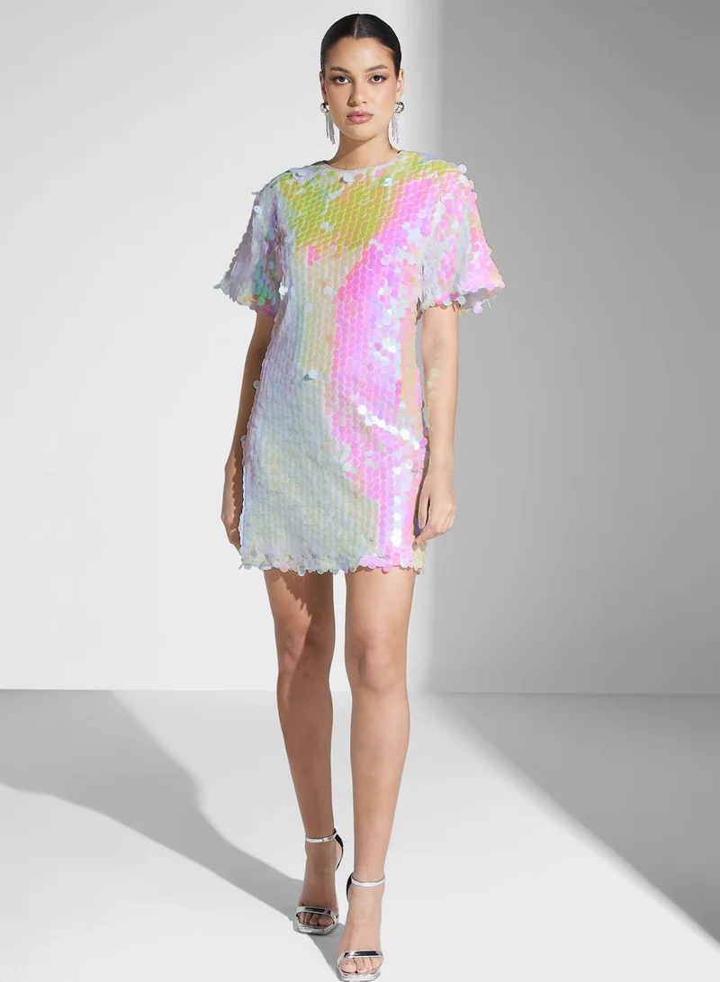 Jaded Rose Sequin Mini Dress